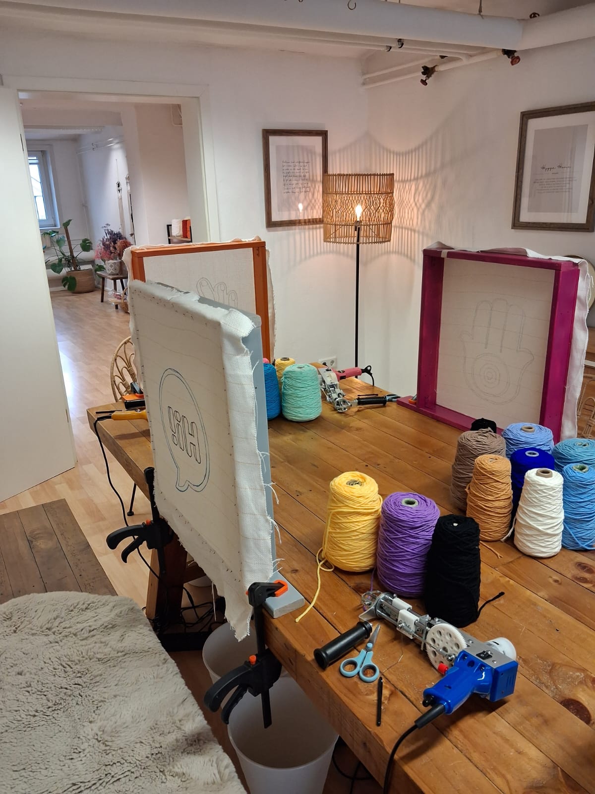 Atelier-Atmosphäre